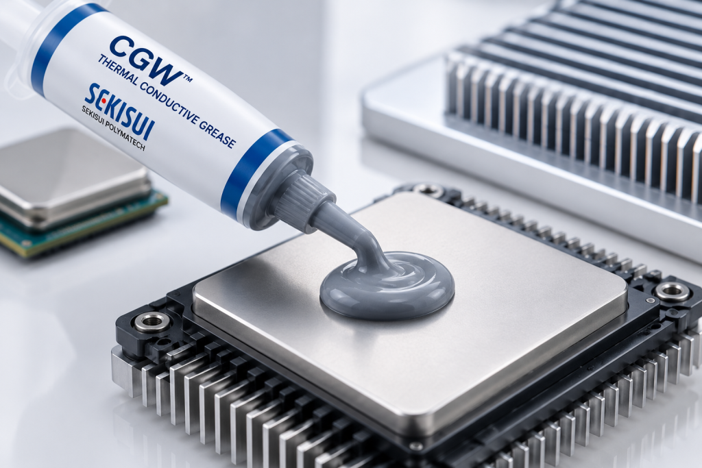CGW thermal conductive grease for thermal management solutions